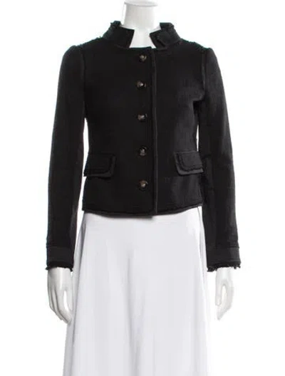 Pre-owned Tory Burch Jacket In Black