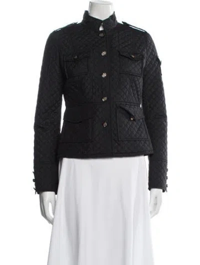 Pre-owned Tory Burch Jacket In Black