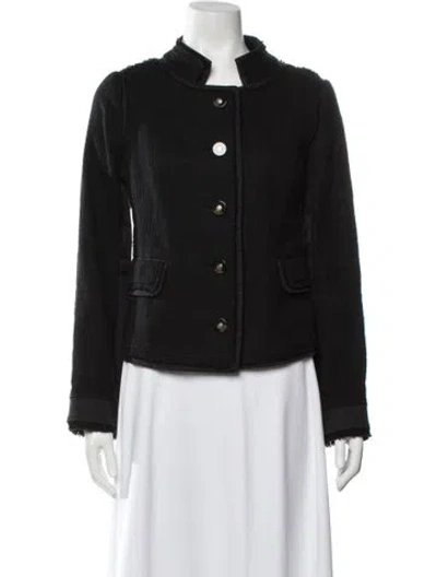 Pre-owned Tory Burch Jacket In Black
