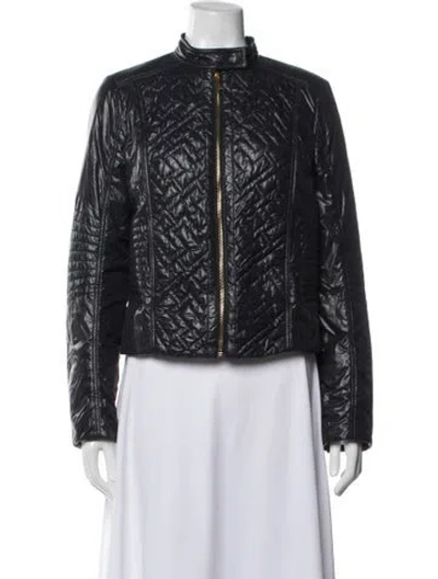 Pre-owned Tory Burch Jacket In Blue