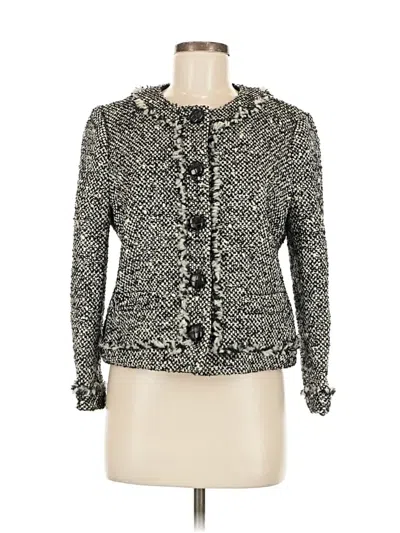 Pre-owned Tory Burch Jacket In Gray