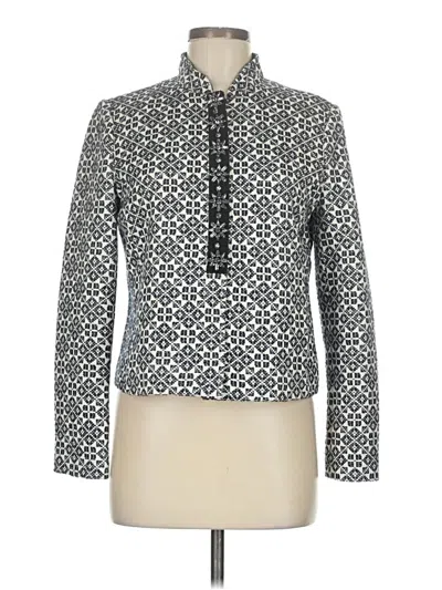 Pre-owned Tory Burch Jacket In Gray