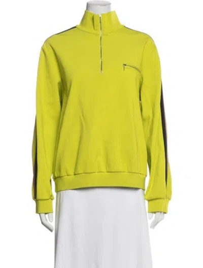 Pre-owned Tory Burch Jacket In Green