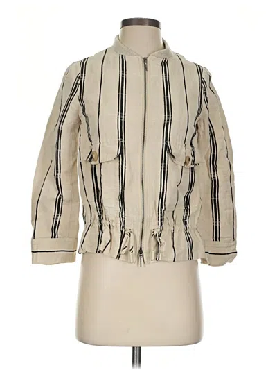 Pre-owned Tory Burch Jacket In Ivory