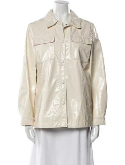 Pre-owned Tory Burch Jacket In Neutral