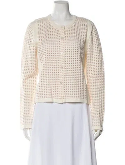 Pre-owned Tory Burch Jacket In Neutral