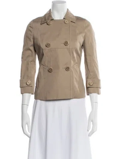Pre-owned Tory Burch Jacket In Neutral