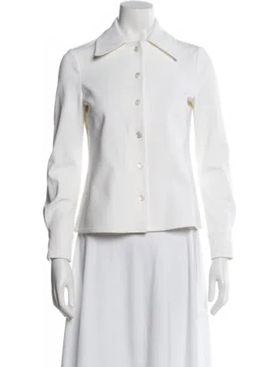 Pre-owned Tory Burch Jacket In Neutral