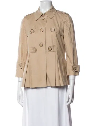 Pre-owned Tory Burch Jacket In Neutral