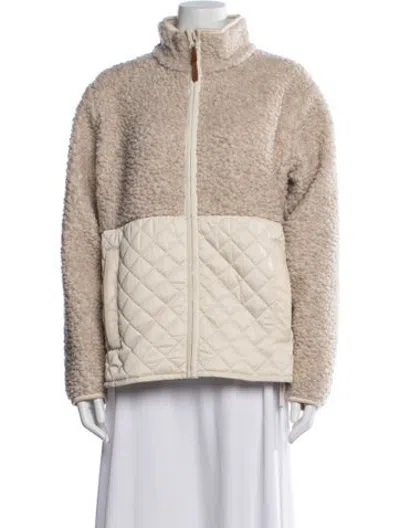 Pre-owned Tory Burch Jacket In Neutrals