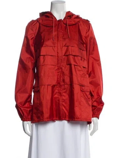 Pre-owned Tory Burch Jacket In Orange
