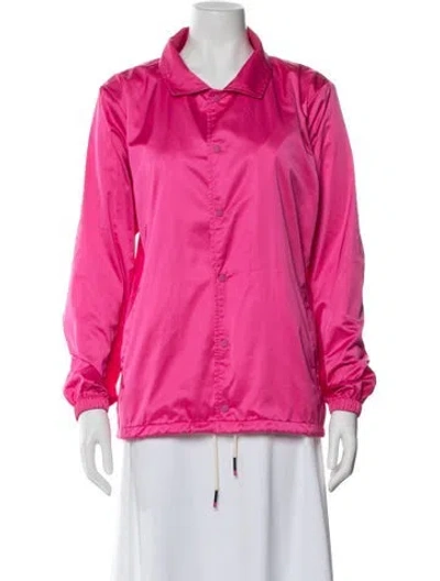 Pre-owned Tory Burch Jacket In Pink