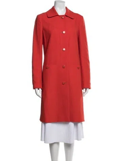 Pre-owned Tory Burch Jacket In Red