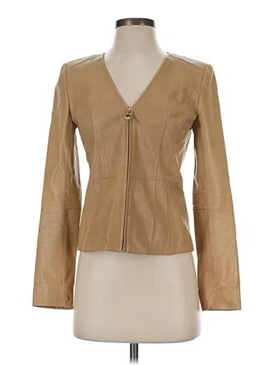 Pre-owned Tory Burch Jacket In Tan