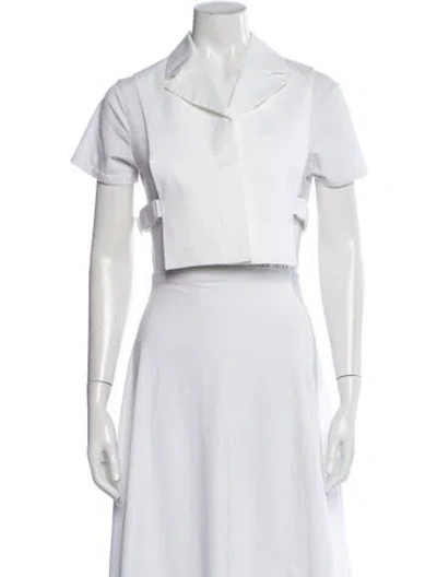 Pre-owned Tory Burch Jacket W/ Tags In White