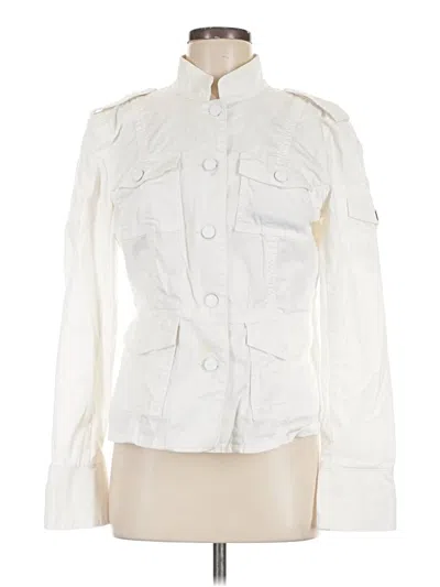 Pre-owned Tory Burch Jacket In White