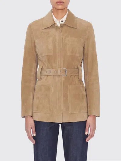 Tory Burch Jacket Woman In Brown