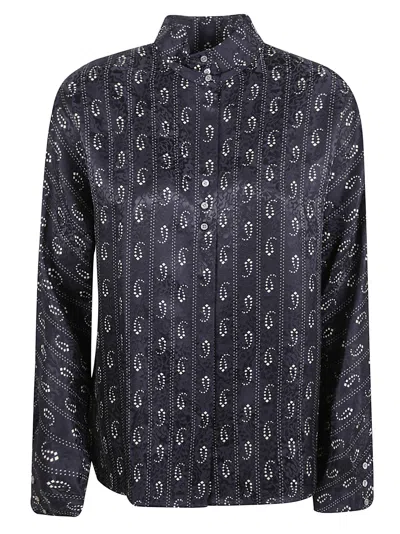 Tory Burch Jacquard Blouse In Multi