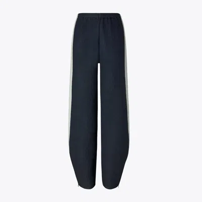 Tory Burch Japanese Jersey Sweatpant In Blue