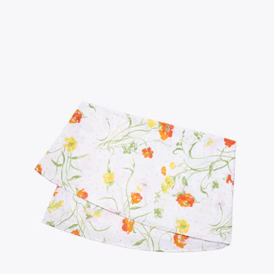 Tory Burch Jardin D'été Round Tablecloth, 90" In Multi