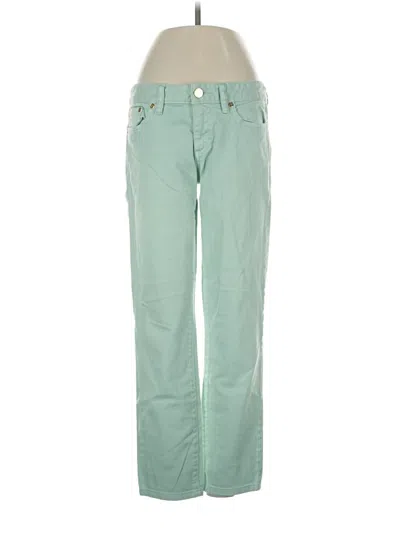 Pre-owned Tory Burch Jeans In Green