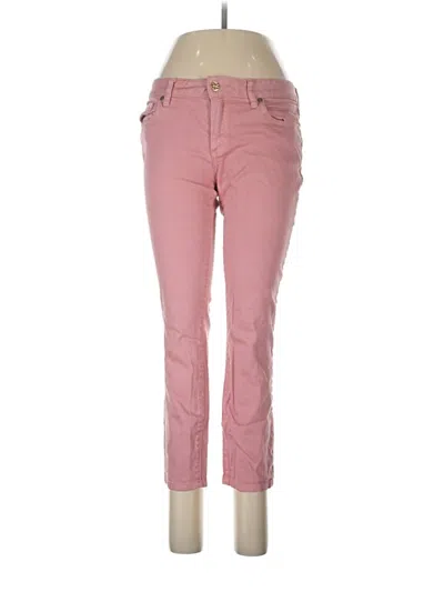 Pre-owned Tory Burch Jeans In Pink