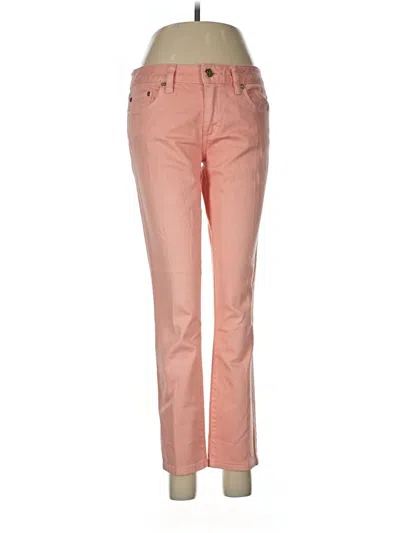 Pre-owned Tory Burch Jeans In Pink
