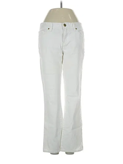 Pre-owned Tory Burch Jeans In White