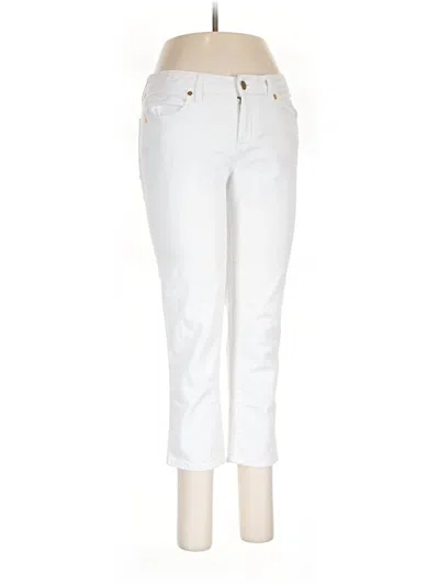 Pre-owned Tory Burch Jeans In White