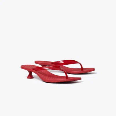 Tory Burch Jelly Heel Flip-flop In Multi