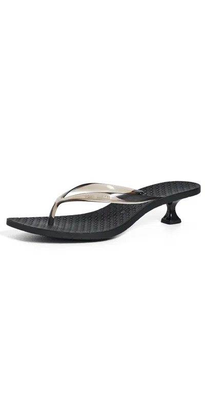 Tory Burch Rubber Jelly Sandals Open Toe Strap In Multi