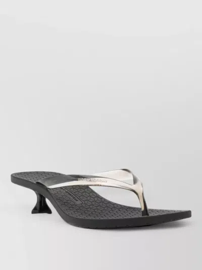 Tory Burch Jelly Kitten Heel Flip Flop Sandals