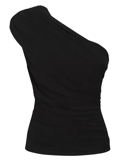 Tory Burch Jersey Top In Black