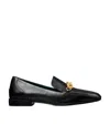 Tory Burch Jessa Chain-link Leather Loafers In 006