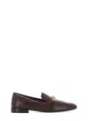 Tory Burch Jessa Loafers In Burgundy