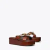 Tory Burch Jessa Platform Sandal In Brown