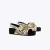 Tory Burch Jessa Platform Sandal In Multi