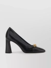 TORY BURCH JESSA PUMPS WITH UNIQUE HEEL AND METAL EMBELLISHMENT