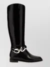 Tory Burch Jessa Riding Square Toe Boots