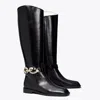Tory Burch Jessa Riding Boot In Perfect Black