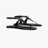 Tory Burch Jessa Flat Sandal In Perfect Black