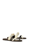 Tory Burch Jessa Two Band Slide Sandal In Neutral