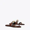 Tory Burch Jessa Two-strap Sandal In Brown