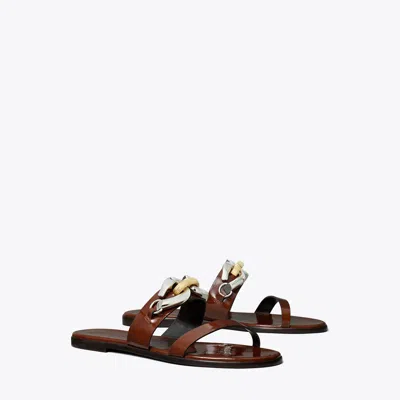 Tory Burch Jessa Two-strap Sandal In Brown