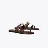 Tory Burch Jessa Two-strap Sandal In Brown