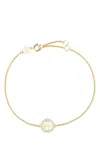 Tory Burch Miller Chain Bracelet In Gold