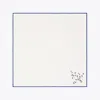 Tory Burch Jolie Fleur Embroidered Napkin, Set Of 4 In New Ivory