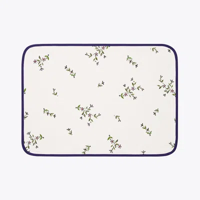 Tory Burch Jolie Fleur Placemat, Set Of 4 In New Ivory