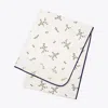 Tory Burch Jolie Fleur Square Tablecloth, 70" In New Ivory