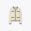 Tory Burch Kendra Cardigan In Neutral